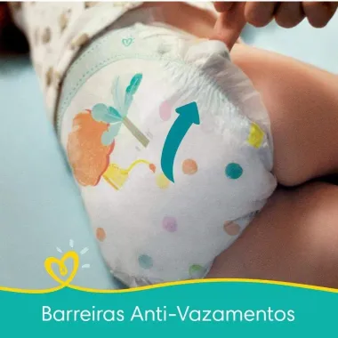 Fralda Infantil Pampers Confort Sec Tamanho XG Com 54 Fraldas