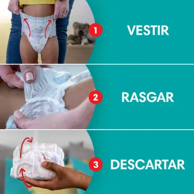 Fralda Pampers Pants Ajuste Total Tamanho XXXG 54 Unidades Descart&aacute;veis