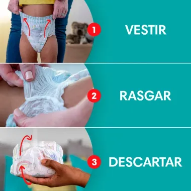 Fralda Pampers Pants Ajuste Total Tamanho XXXG 54 Unidades Descart&aacute;veis
