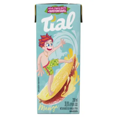 Suco Tial Kids Sabor Manga  Néctar Misto de Manga e Pera 200Ml