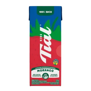 Suco Tial Morango e Historias  Misto de Pera E Morango 200ml