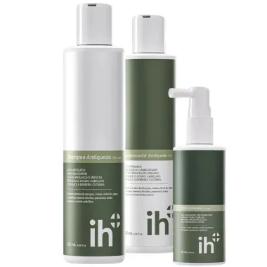 Kit Linha Completa Antiqueda Imunehair Shampoo 250ml  Condicionador 200ml e Tônico 60ml