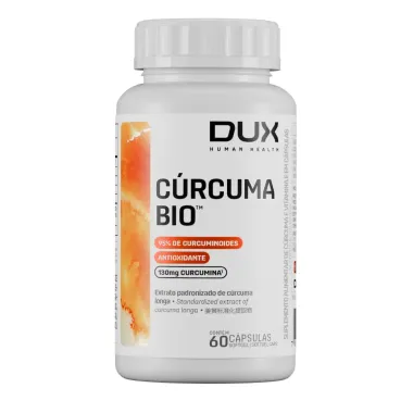 Cúrcuma Bio Dux Human 130mg Curcumina com 60 Capsulas Softgel