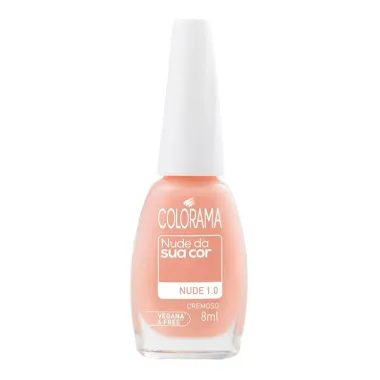 Esmalte Colorama Nude da Sua Cor Cremoso Cor Nude 1.0 8ml