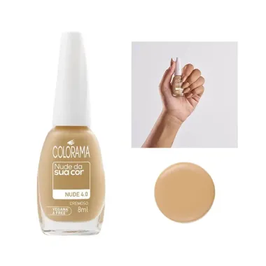 Esmalte Colorama Nude Da Sua Cor 4.0 com 8ml