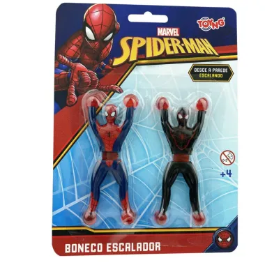 Brinquedo Toyng Boneco Escalador Marvel Spider Man +4