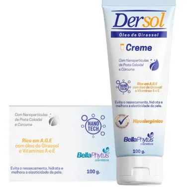 Óleo Girassol Dersol em Creme Rico em A.G.E 100g