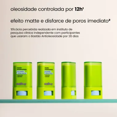Bast&atilde;o Sallve Antioleosidade 15g
