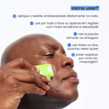 Bast&atilde;o Sallve Antioleosidade 15g