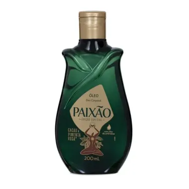 Óleo Deo Corporal Paixão Cacau e Pimenta Rosa 200ml