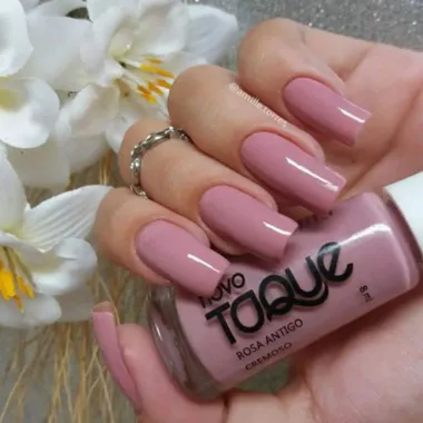 Esmalte Novo Toque Rosa Antigo Cremoso 8ml