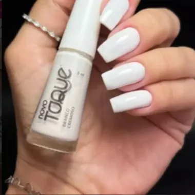 Esmalte Novo Toque Branco Cremoso 8ml