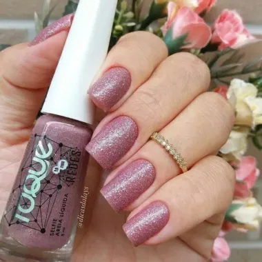 Esmalte Novo Toque Selfie Areia Liquida 8ml