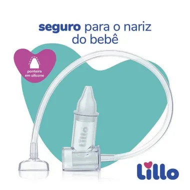 Aspirador Nasal de Sucção Lillo 0+ Meses