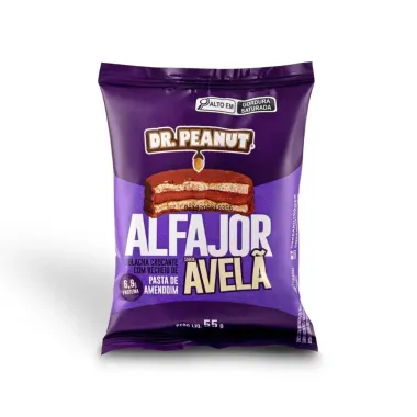 Alfajor Dr. Peanut sabor Avelã 55g