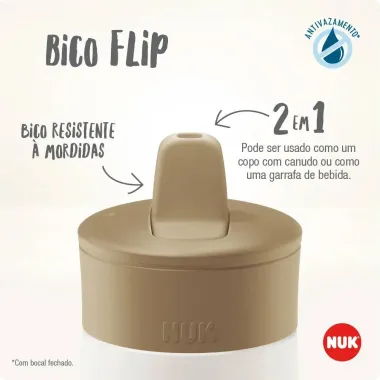 Copo de Treinamento Nuk Mini Me Flip 12+Meses Verde