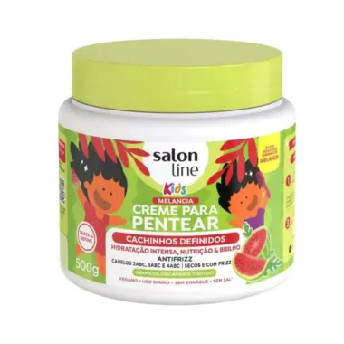 Creme Para Pentear Salon Line Kids Cachinhos Definidos, Melancia 500g