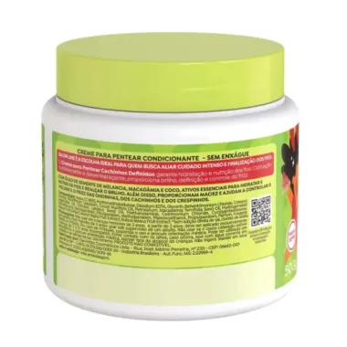 Creme Para Pentear Salon Line Kids Cachinhos Definidos, Melancia 500g