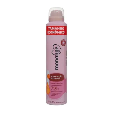Desodorante Monange Hidrata&ccedil;&atilde;o Intensiva Aerossol Antitranspirante Feminino 200ml