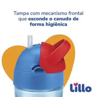 Copo Lillo com Canudo Mickey 12 meses 300ml