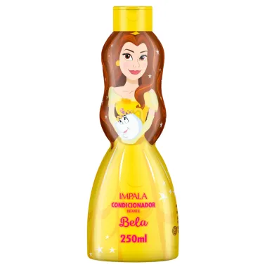 Shampoo 400ml e Condicionador 250ml Impala Disney Princesa Bela