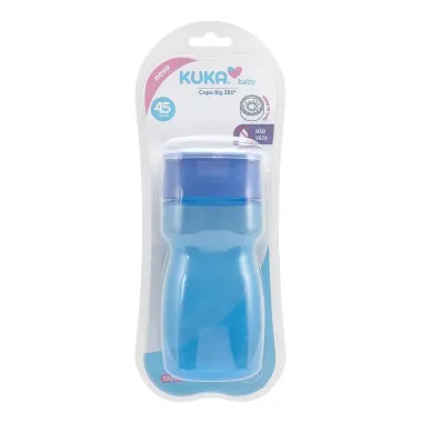 Copo Kuka Baby Big 360 Azul 330ml