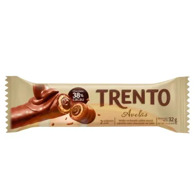 Chocolate Trento Avelãs 29g