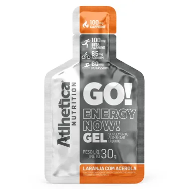 Go Energy Now Gel Sabor Laranja com Acerola 30g