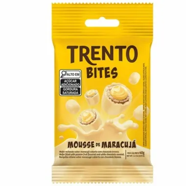 Chocolate Trento Bites Sabor Mousse de Maracujá 40g