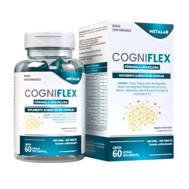 Cogniflex Metalab com 60 Cápsulas