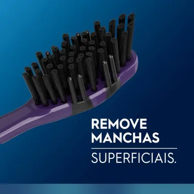 Escova de Dente Oral-B Advanced com Carvão Pack Família com 4 Unidades