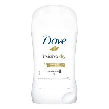 Desodorante Dove Invisible Dry Anti Manchas 72h Stick 45g