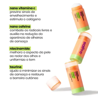 Bastão Antiolheiras Antioxidante Sallve Olhos 10g