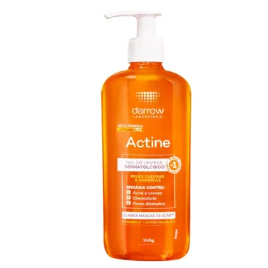 Actine Gel de Limpeza Darrow Vitamina C 240g