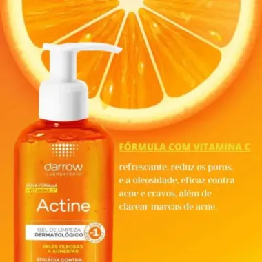 Actine Gel de Limpeza Darrow Vitamina C 240g