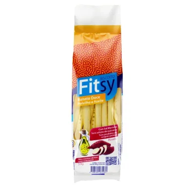 Biscoito Palito Fitsy Sabor Batata Doce Polvilho e Azeite 50g