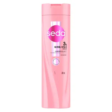 Shampoo Seda 2% Glycol e Vita C  Complex Luminous Uv 300ml