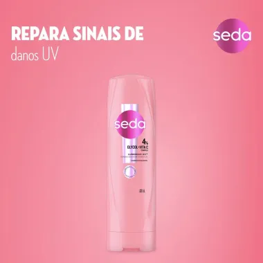 Condicionador Seda 4% Glycol e Vita C Complex Luminous Uv 300ml