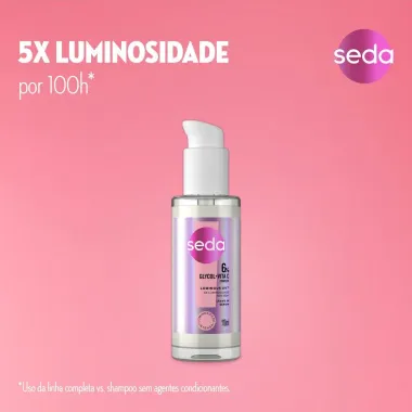 Leave In S&eacute;rum Seda 6% Glycol e Vita C Complex Luminous UV 110ml
