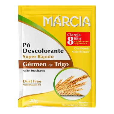 Pó Descolorante Super Rápido Márcia Gérmen de Trigo 20g