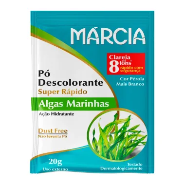 Pó Descolorante Márcia Super Rápido Algas Marinhas 20g