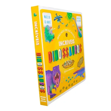 Livro Aprendendo Brincando Melhoramentos Incríveis Dinossauros