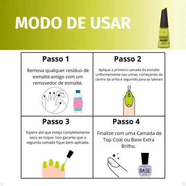 Esmalte Verde Risqué ManiCores Um dia Amadureço Cremoso 8ml