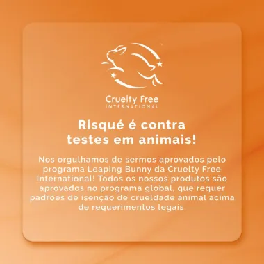 Esmalte Laranja Risqu&eacute; ManiCores Credita no Brilho Met&aacute;lico 8 ml