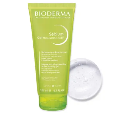 Sébium Gel de Limpeza Purificante Intensivo Bioderma Moussant Actif 106g