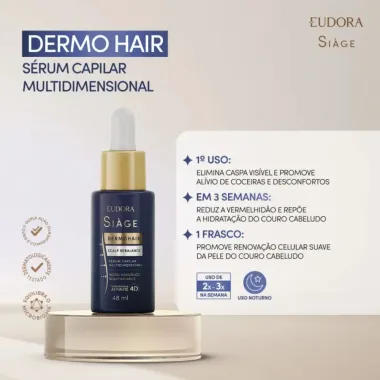 Sérum Capilar Eudora Siage Dermohair 48ml