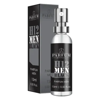 Perfume Masculino Parfum Brasil H12 Men Black 15ml