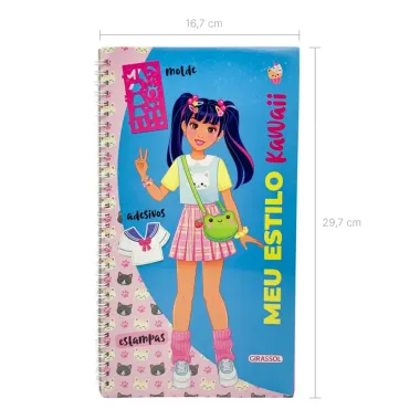 Livro Meu Estilo Kawaii para Desenhar