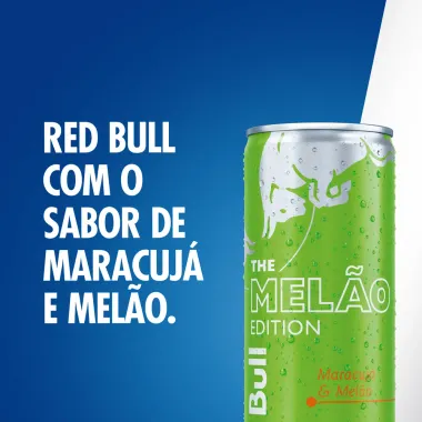 Energético Red Bull The Summer Edition Sabor Maracujá e Melão 250ml