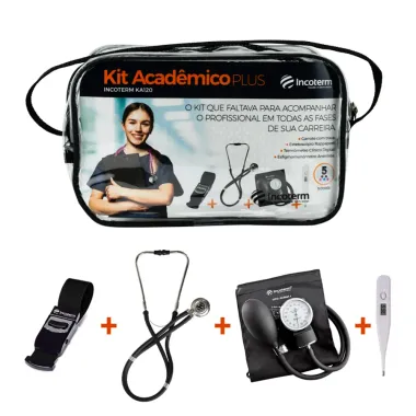 Kit Acadêmico Plus Incoterm KA120 Preto